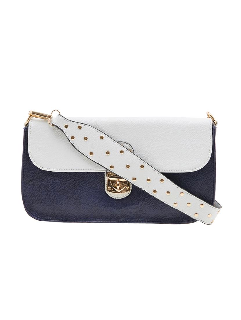 blue leatherette sling bag - 13962959 - Zoom Image - 0