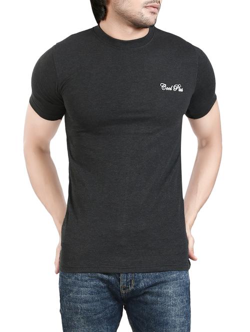 grey cotton t-shirt - 13972432 - Standard Image - 0