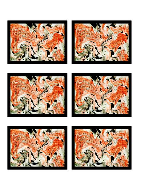 ambbi collections printed polyester set of 6 placemats - 13976859 - Standard Image - 0