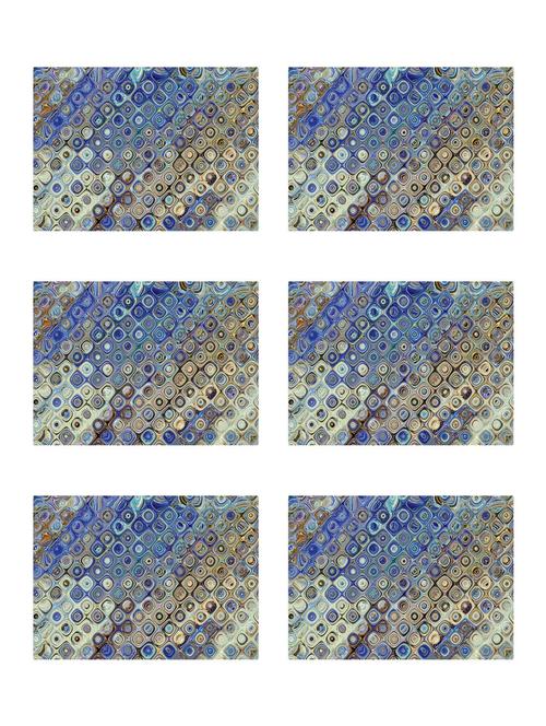 ambbi collections printed polyester set of 6 placemats - 13976861 - Standard Image - 0