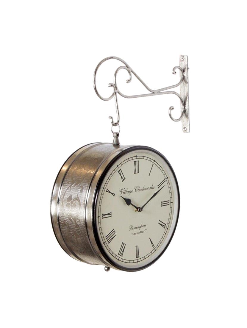 Royalscart Double Sided Railway Station Platform Og Wall Royalscart Double Sided Railway Station Platform Og Wall Clock By Ping For Clocks In India 13987093