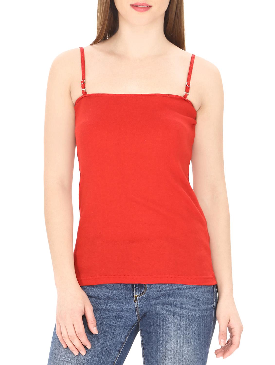 detachable strap solid camisole - 13993376 - Zoom Image - 0