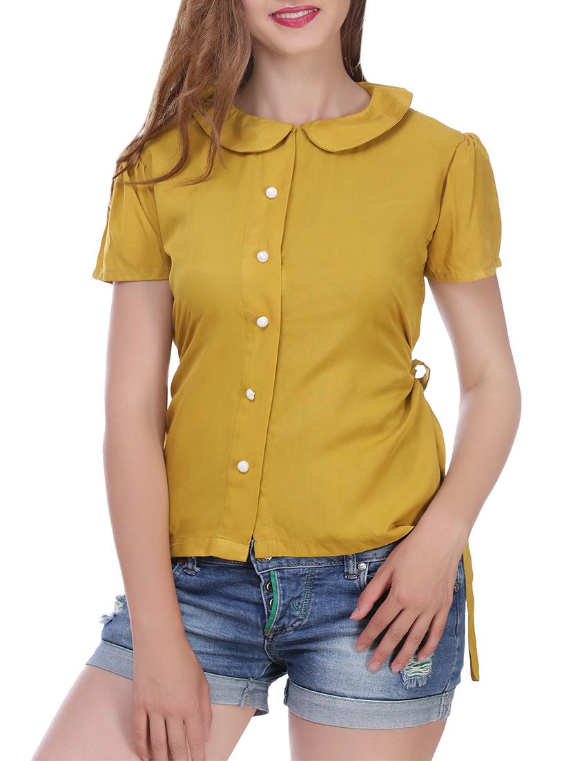 solid yellow shirt - 13996930 - Zoom Image - 0