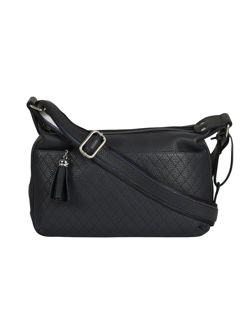 blue leather sling bag - 14047753 - Zoom Image - 0