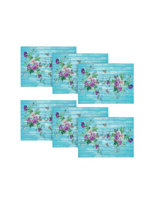 printed polyester table mat set of 6 pcs by ambbi collections - 14078071 - Standard Image - 0