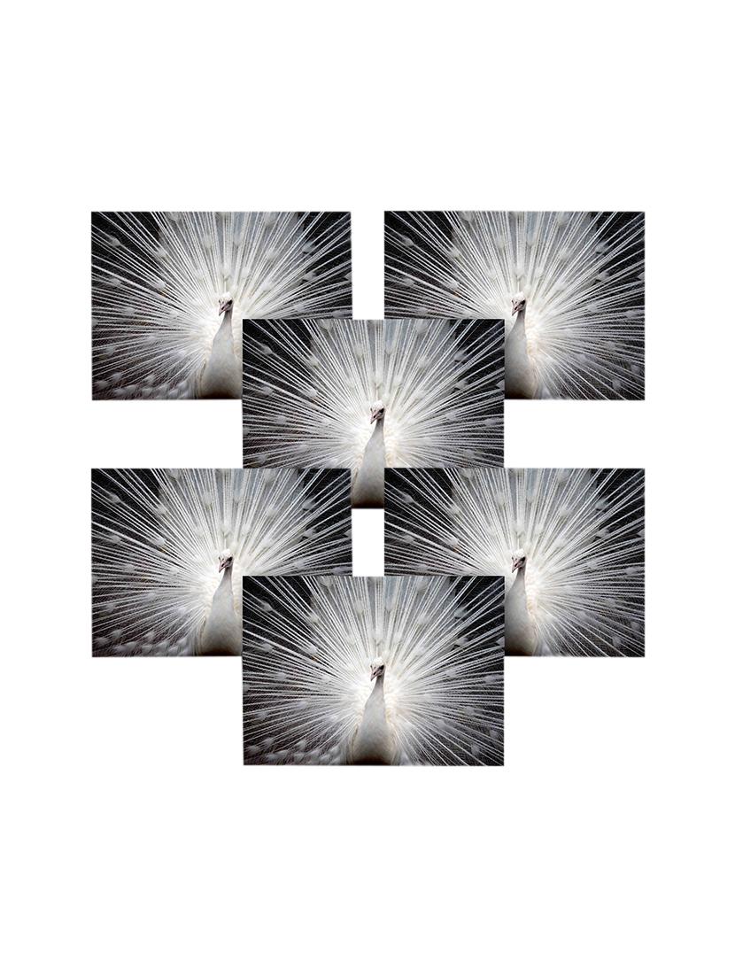 printed polyester table mat set of 6 pcs by ambbi collections