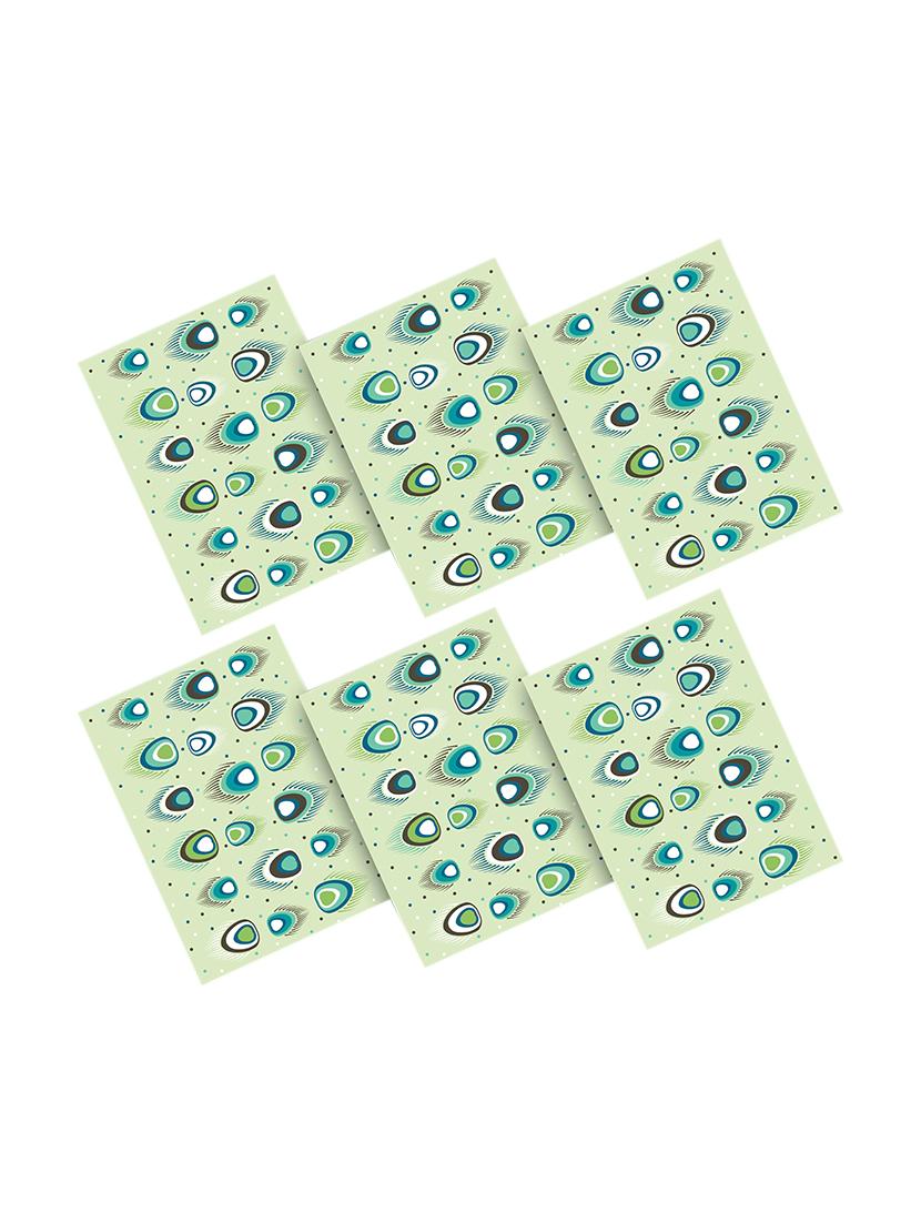 printed table mat set of 6 pcs - 14078105 - Zoom Image - 0