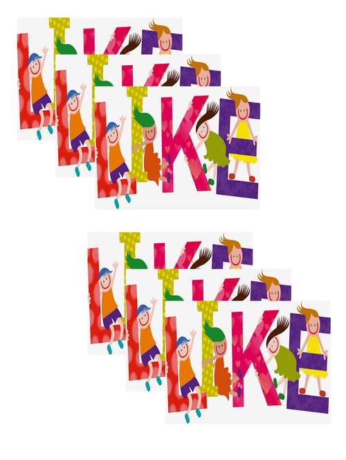 printed polyester table mat set of 6 pcs by ambbi collections - 14085900 -  Standard Image - 0