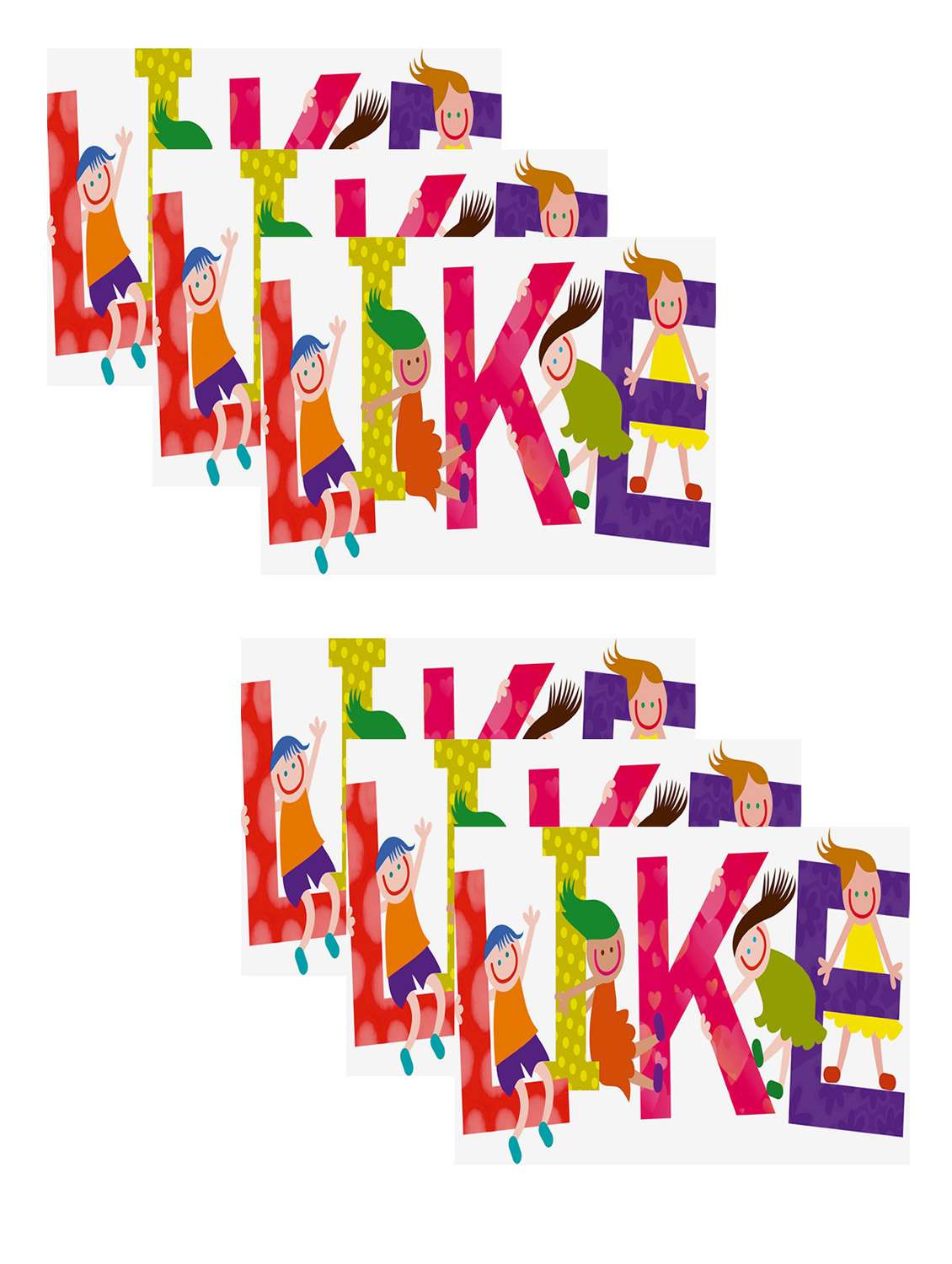 printed polyester table mat set of 6 pcs by ambbi collections