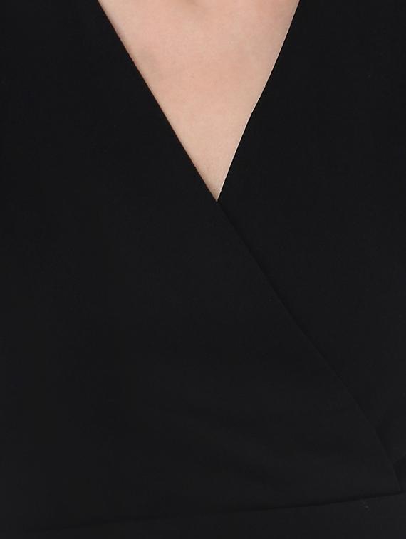 v neck peplum top - 14094366 - Standard Image - 3