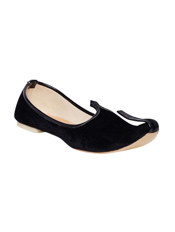 Sojanya Mens Ethnic Mojaris 7 Black