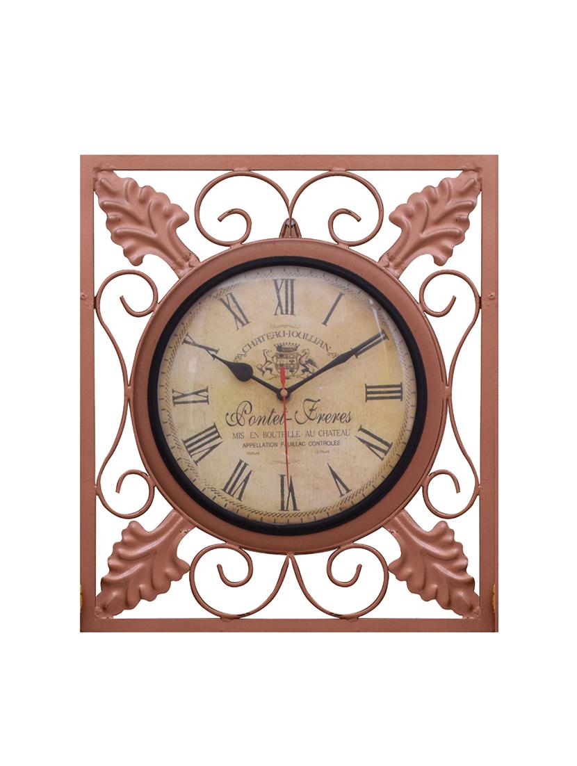vintage iron wall clock by home sparkle - 14096942 - Zoom Image - 0