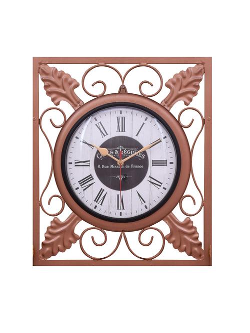 vintage iron wall clock by home sparkle - 14096945 - Standard Image - 0