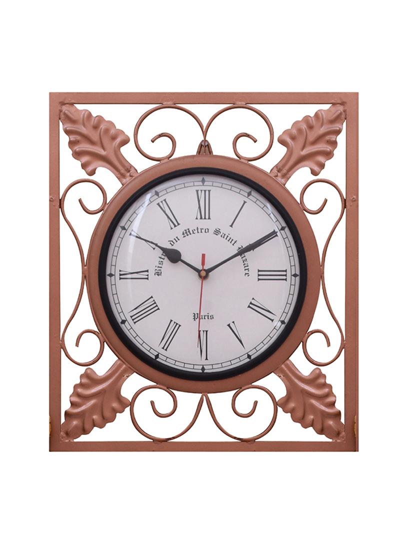 vintage iron wall clock by home sparkle - 14096946 - Zoom Image - 0