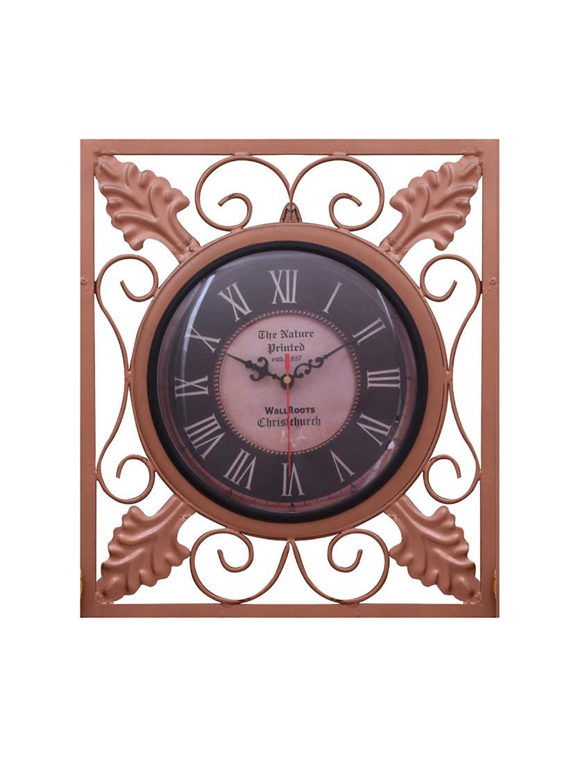 vintage iron wall clock by home sparkle - 14096947 -  Zoom Image - 0