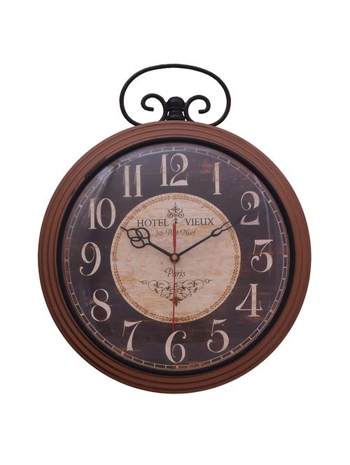 classic iron wall clock by home sparkle - 14096985 -  Standard Image - 0