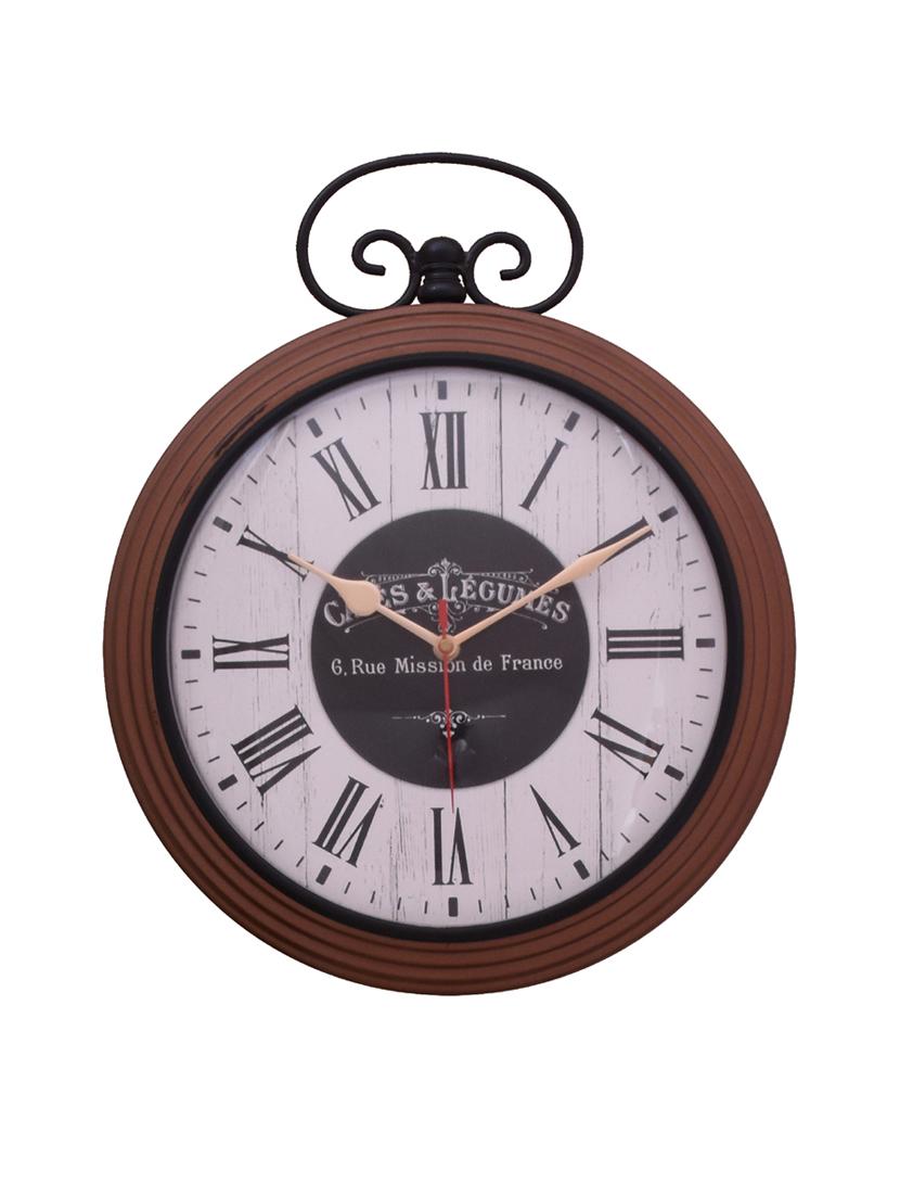 vintage iron wall clock by home sparkle - 14096989 - Zoom Image - 0