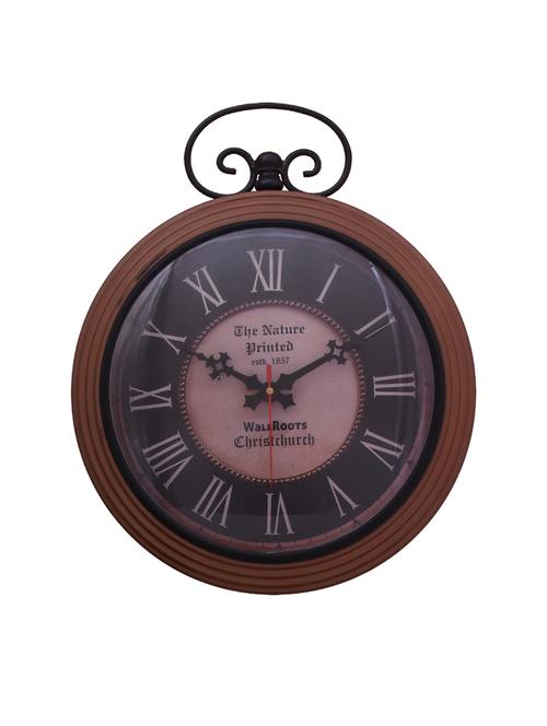 vintage iron wall clock by home sparkle - 14096991 -  Standard Image - 0