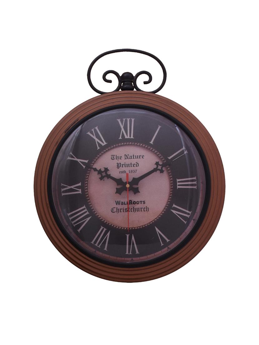 vintage iron wall clock by home sparkle - 14096991 -  Zoom Image - 0