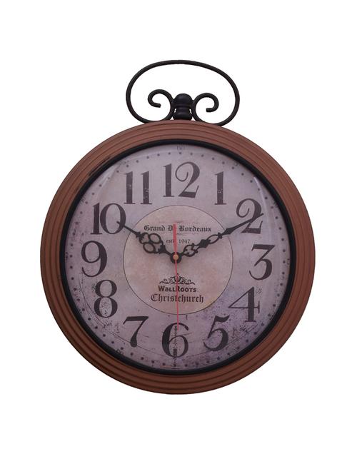 classic iron wall clock by home sparkle - 14096992 -  Standard Image - 0