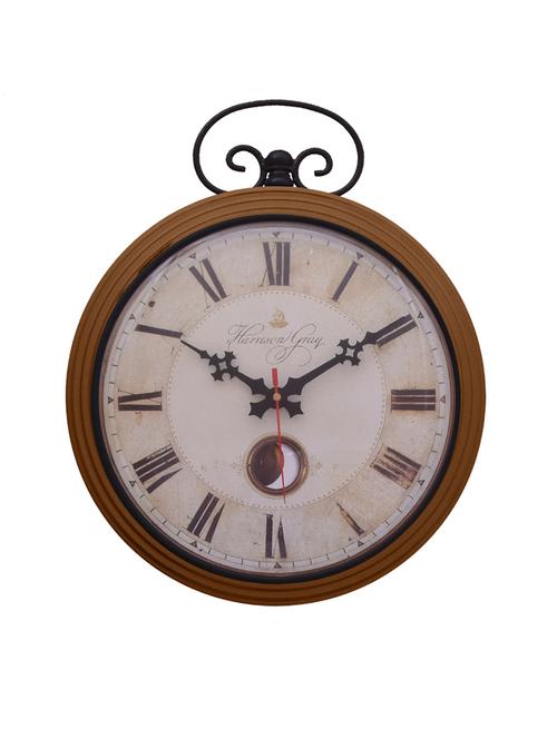 vintage iron wall clock by home sparkle - 14097007 - Standard Image - 0