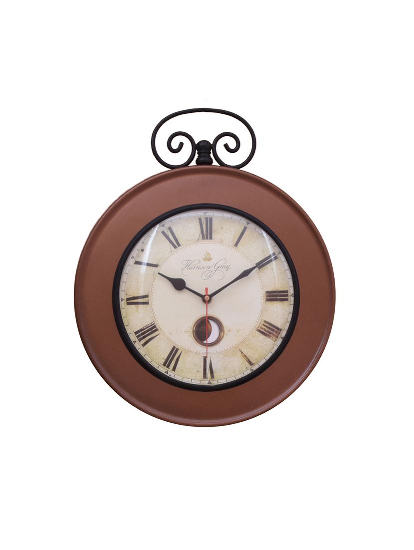 vintage iron wall clock by home sparkle - 14097038 -  Zoom Image - 0