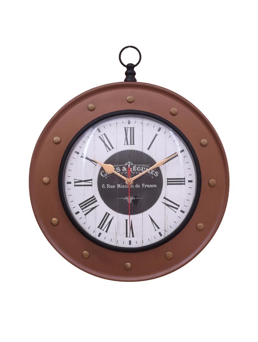 vintage iron wall clock by home sparkle - 14097083 - Zoom Image - 0