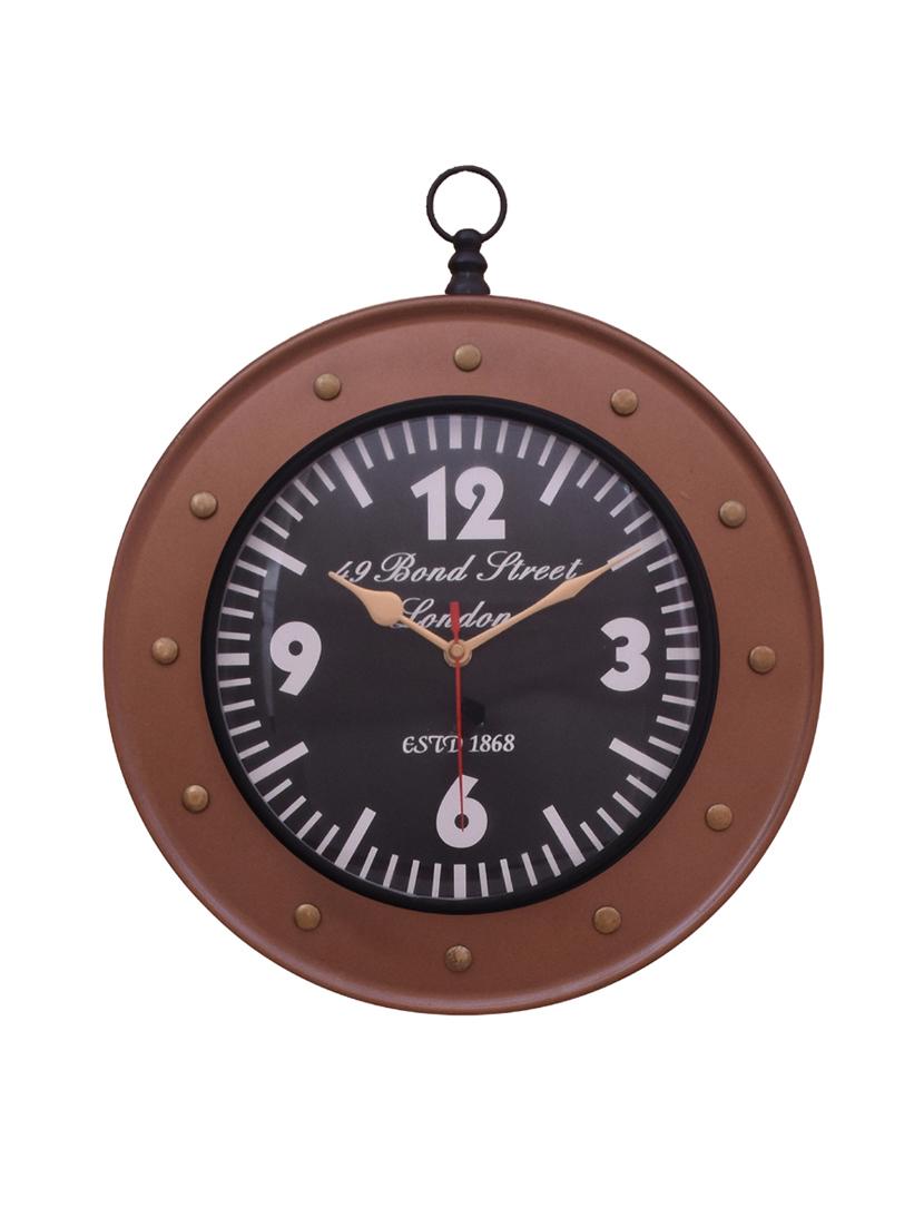 vintage iron wall clock by home sparkle - 14097088 - Zoom Image - 0