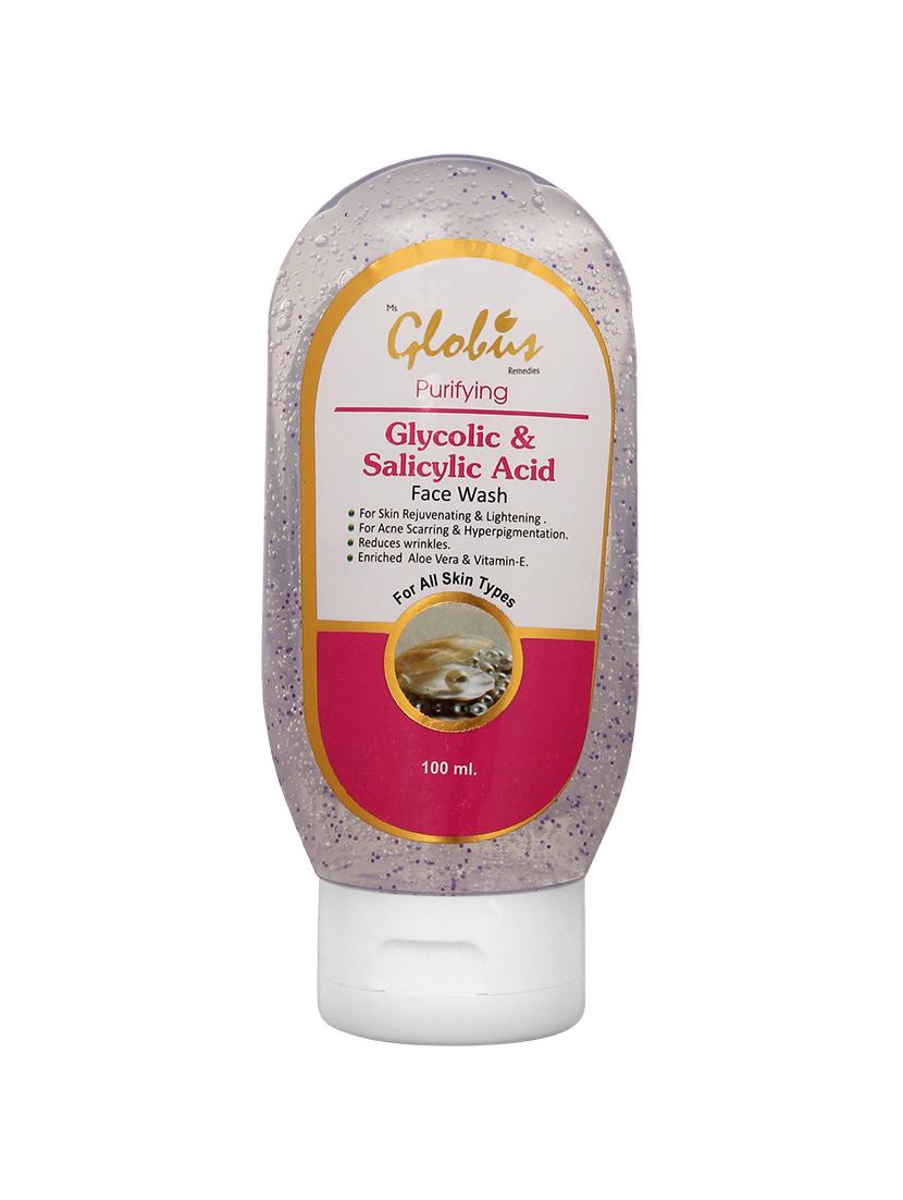 globus glycolic acid and salicylic acid face wash - 14102351 -  Zoom Image - 0