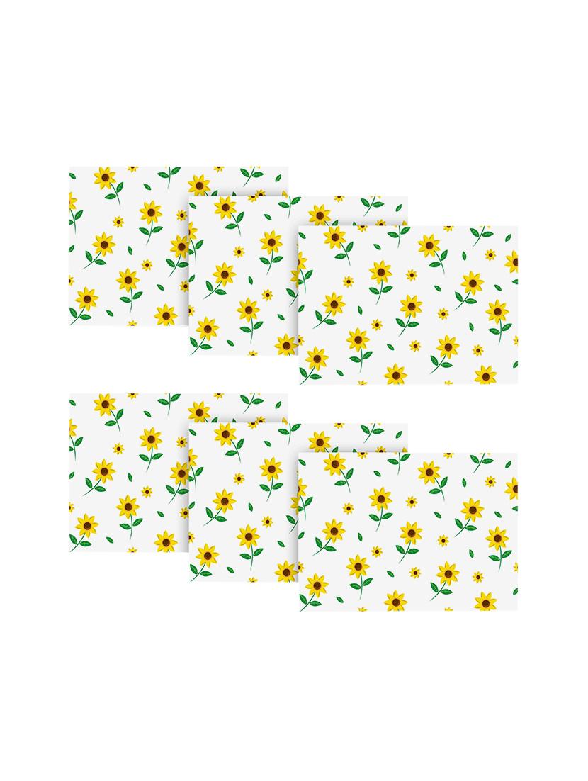 printed polyester set of 6 table mats by ambbi collections - 14113311 - Zoom Image - 0