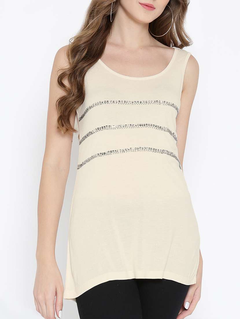 women's tank top round neck top - 14122923 - Zoom Image - 0