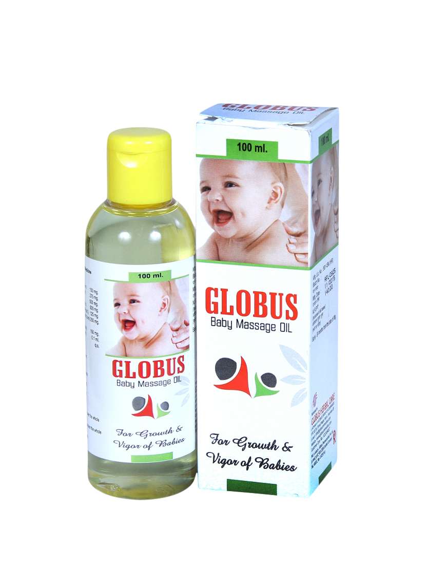 globus baby massage oil pack of 4