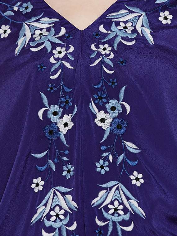 navy blue blouson tunic - 14137836 -  Standard Image - 3