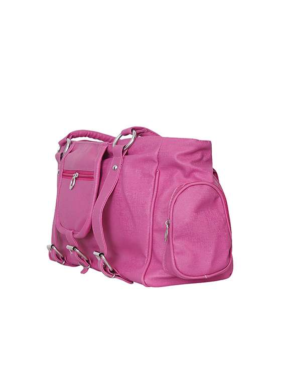 pink leatherette handbag - 14151008 -  Standard Image - 3