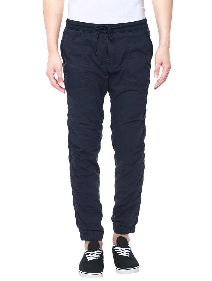blue cotton joggers - 14153684 - Zoom Image - 0