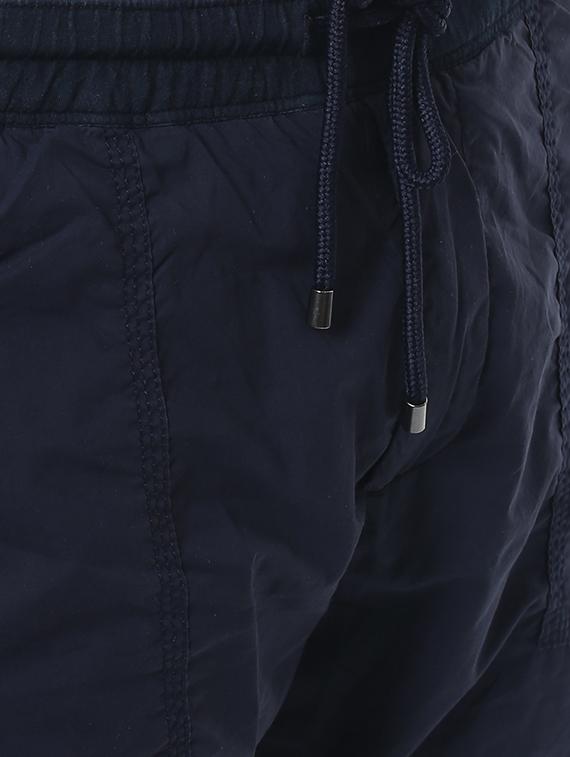 blue cotton joggers - 14153684 - Standard Image - 3