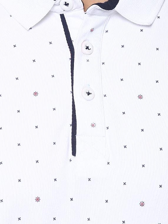 white cotton t-shirt - 14153946 - Standard Image - 3