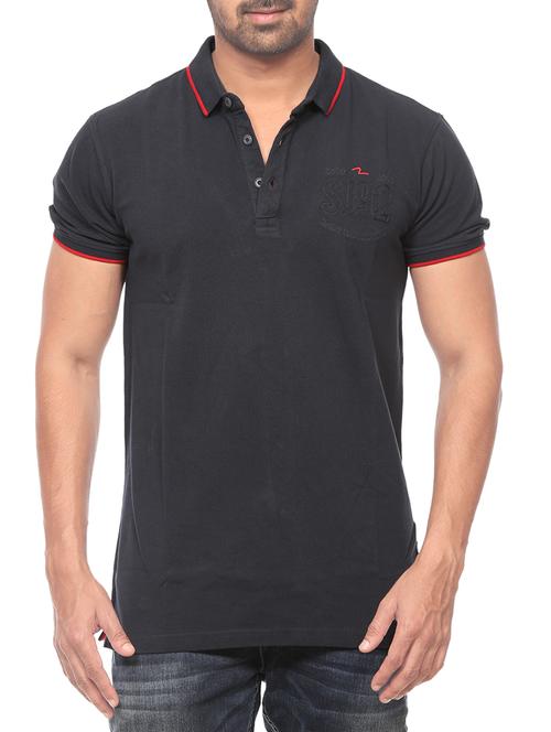 blue cotton t-shirt - 14153957 -  Standard Image - 0