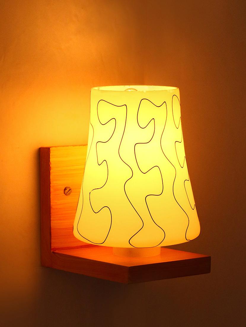somil designer glass wall lamp (colorful, hand decorative) wh3 - 14154849 - Zoom Image - 0