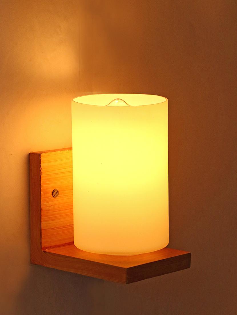 somil designer glass wall lamp (colorful, hand decorative) wh5 - 14154851 -  Zoom Image - 0