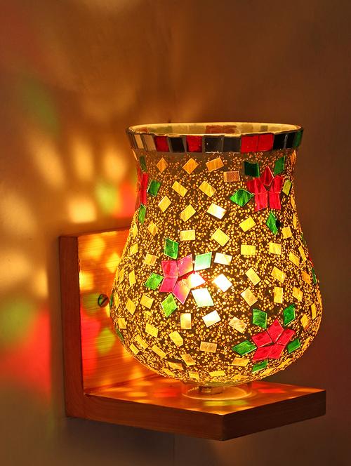 somil colorful decorative mosaic wall lamp ba1 - 14154894 - Standard Image - 0