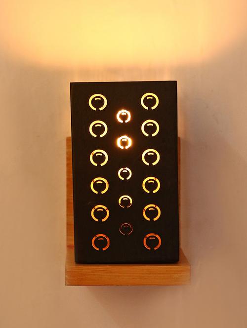 somil designer wooden wall lamp aa3 - 14154951 - Standard Image - 0