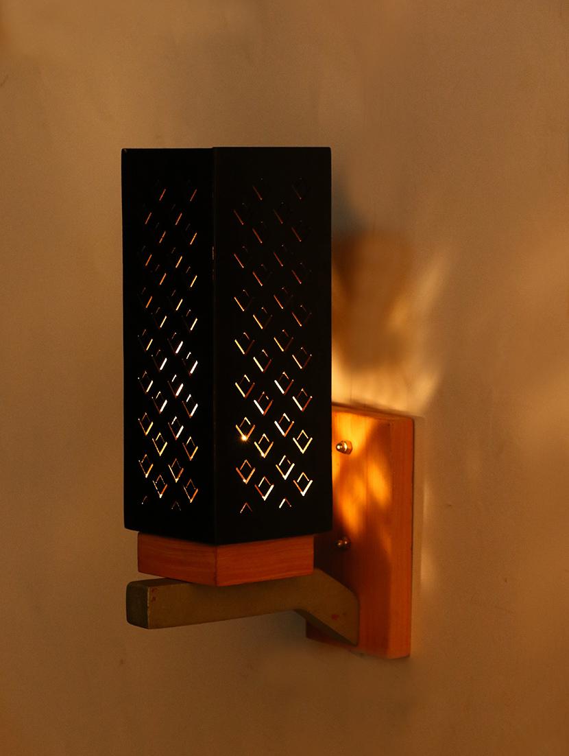 somil designer wooden wall lamp aa11 - 14154959 - Zoom Image - 0