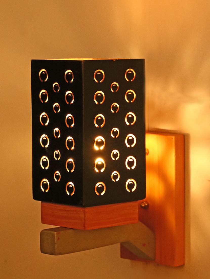 somil designer wooden wall lamp aa12 - 14154960 -  Zoom Image - 0