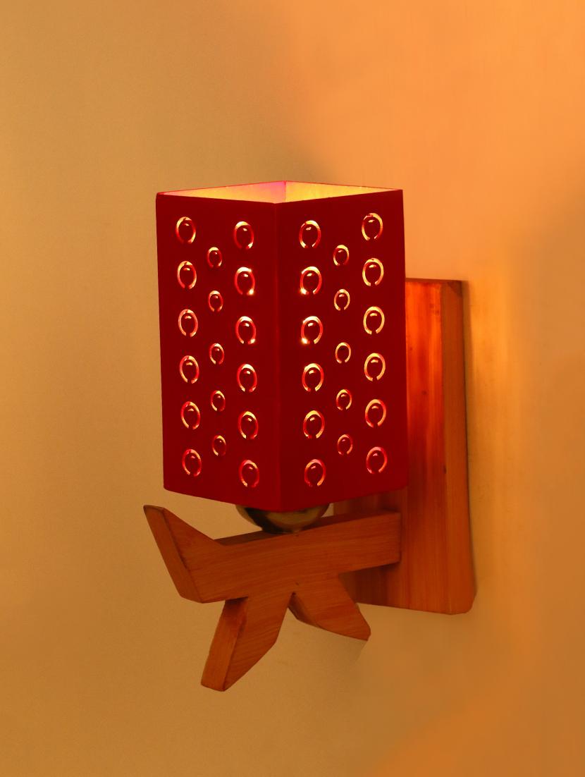somil designer wooden wall lamp aa22 - 14154970 - Zoom Image - 0