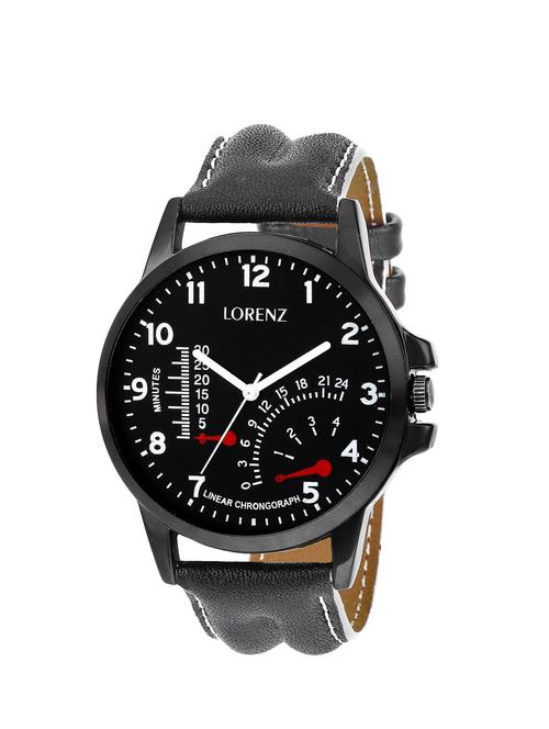lorenz mk-1035a original linear chrono style analog watch for men - 14162412 -  Standard Image - 0
