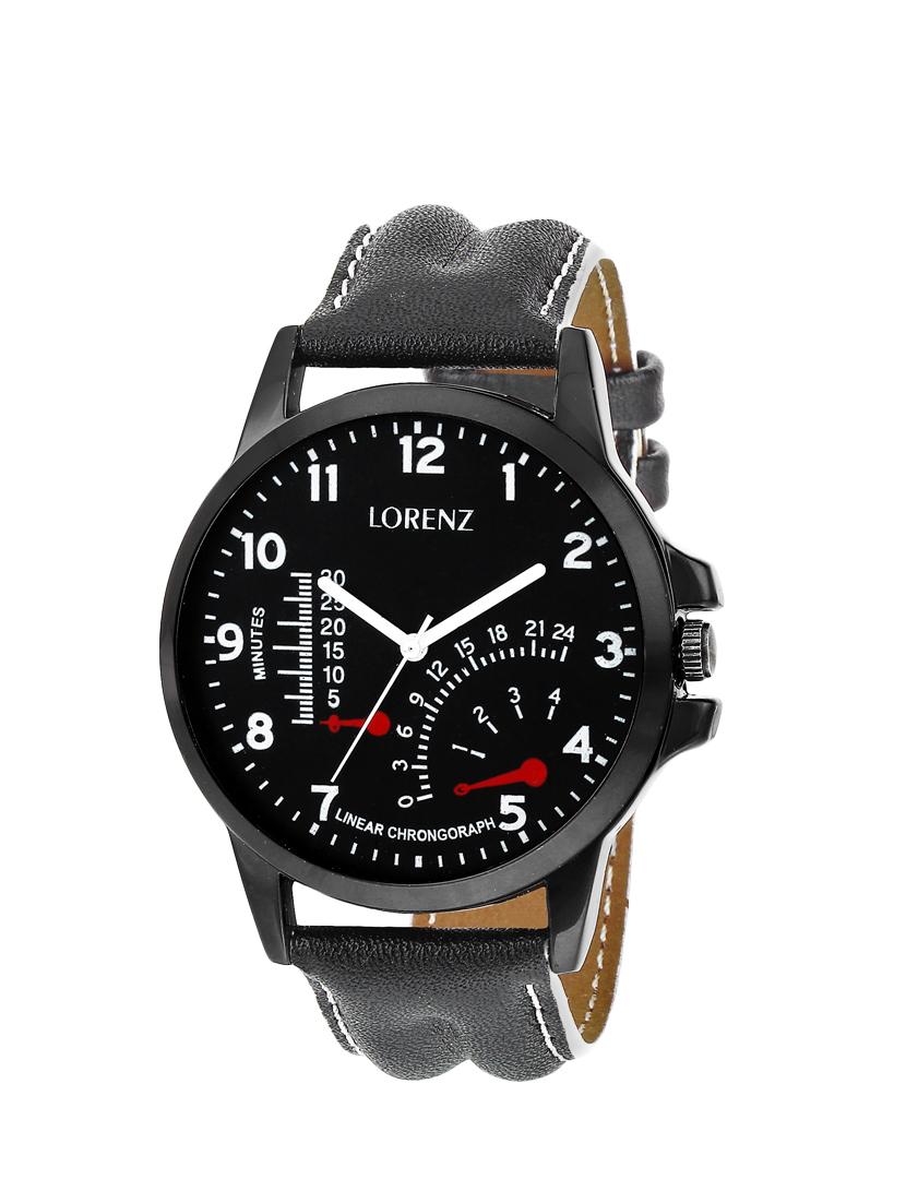 lorenz mk-1035a original linear chrono style analog watch for men - 14162412 -  Zoom Image - 0