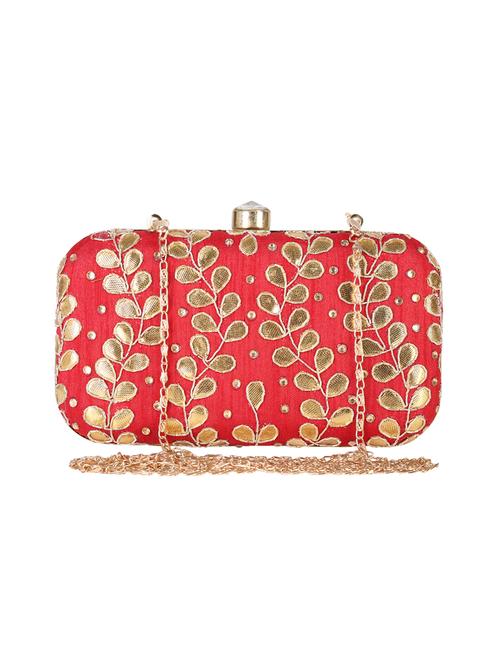 red metal  clutch - 14170576 -  Standard Image - 0