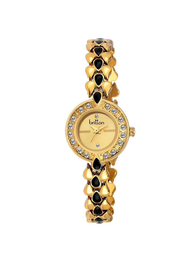 britton  stainless steel ladiesladies anolog watch
