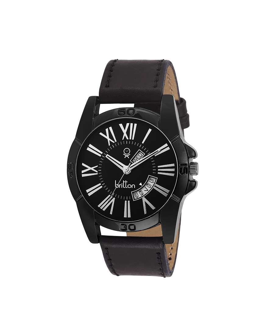 britton swiss round dial anolog watch